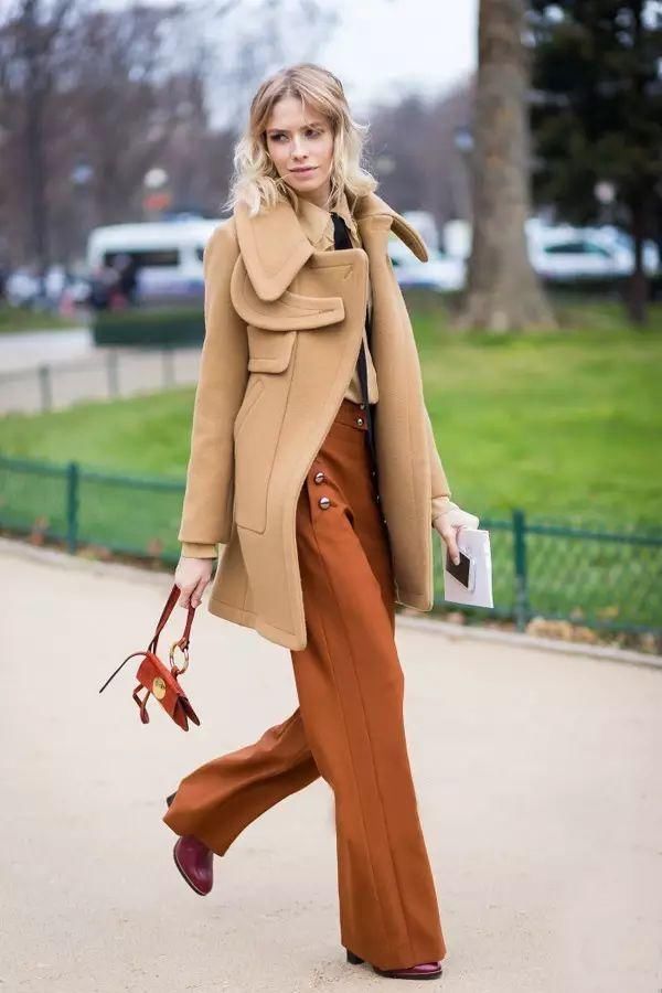 会穿焦糖色大衣不算啥，穿出高级感才是真本事