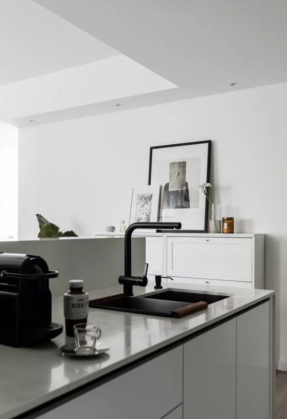 鞋柜|越看越喜欢黑白灰风格装修,高级大气,想过时都难