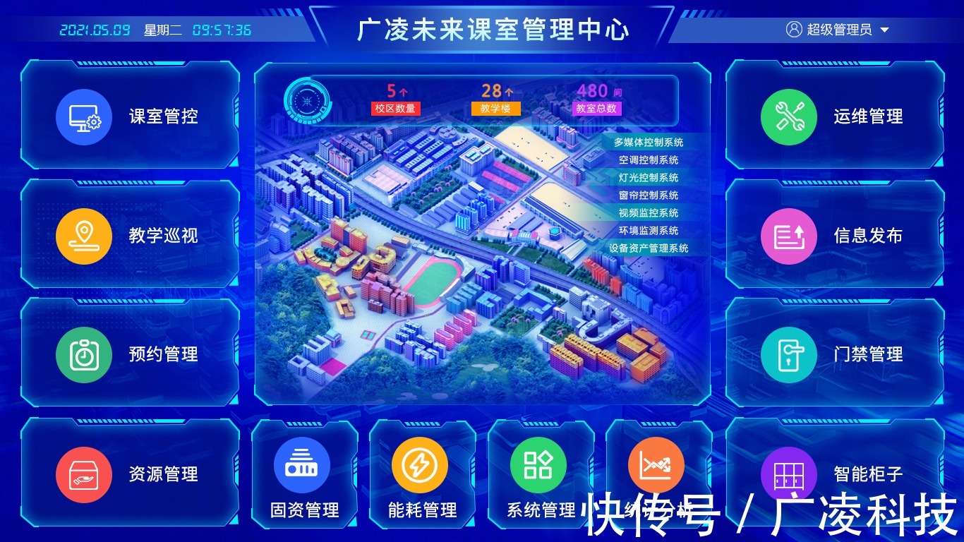 云计算|广凌智慧教室推进网络学习空间建设!