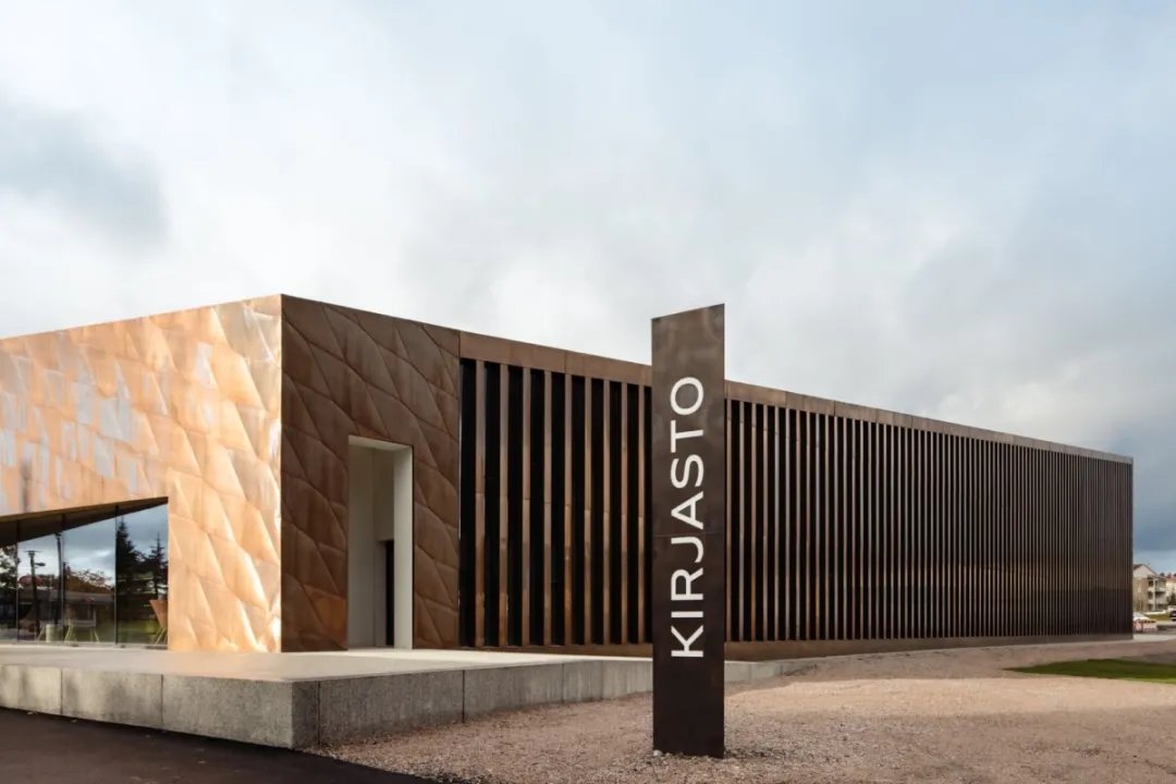 空间$芬兰Kirkkonummi图书馆空间设计