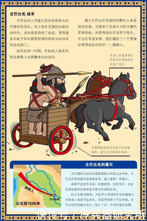 武备|世界军武图鉴：2公斤的青铜大砍刀？图说古巴比伦帝国军队武备