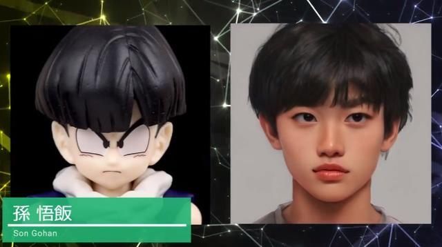 网友用AI还原《龙珠》角色真人形象,18号超漂亮,桃白白像王宝强