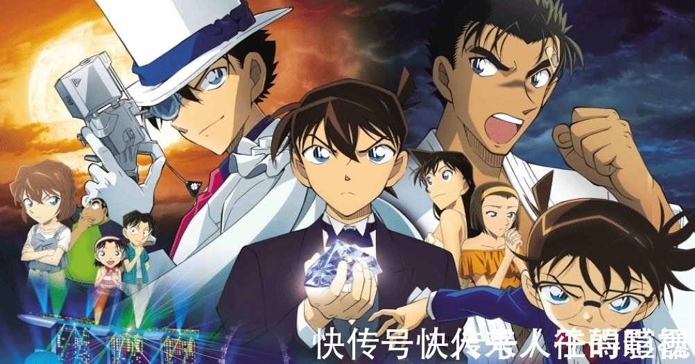 三观不正|动漫《名侦探柯南》,我最喜欢基德,喜欢他的外表和前期人设讨喜