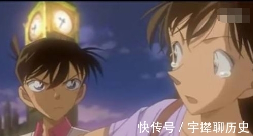 工藤新一|柯南：当女友哭时，新一、平次、基德有什么办法？看完新一我服了