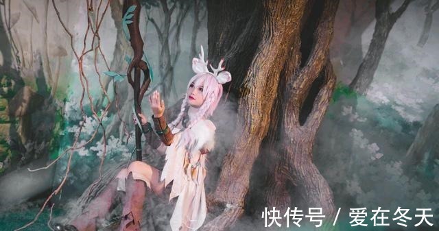 pl小姐姐COS瑶瑶公主,画面太美不敢多看,这是谁的小鹿啊