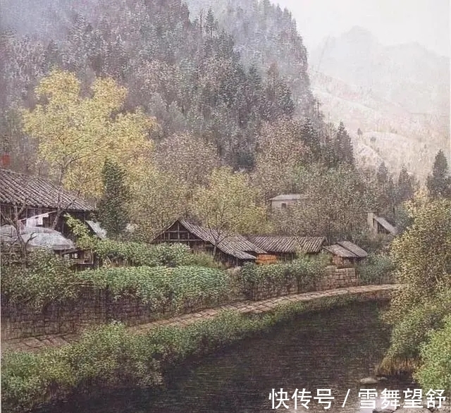 宋涤彩墨&不参展,不入会,深居简出,只为心中的梦想!宋涤彩墨山水画