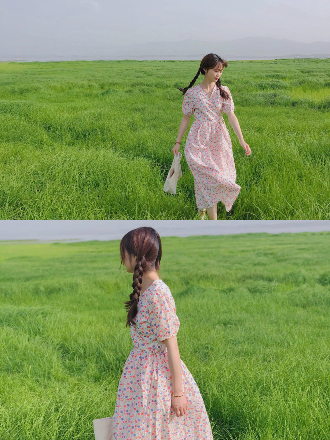 百搭|秋天连衣裙合集｜粉色波点连衣裙你值得拥有！