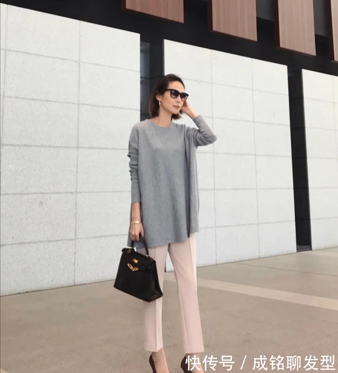 卡其色|这些才是中年女人最美的穿搭,自然随意不扮嫩,优雅大气又高级