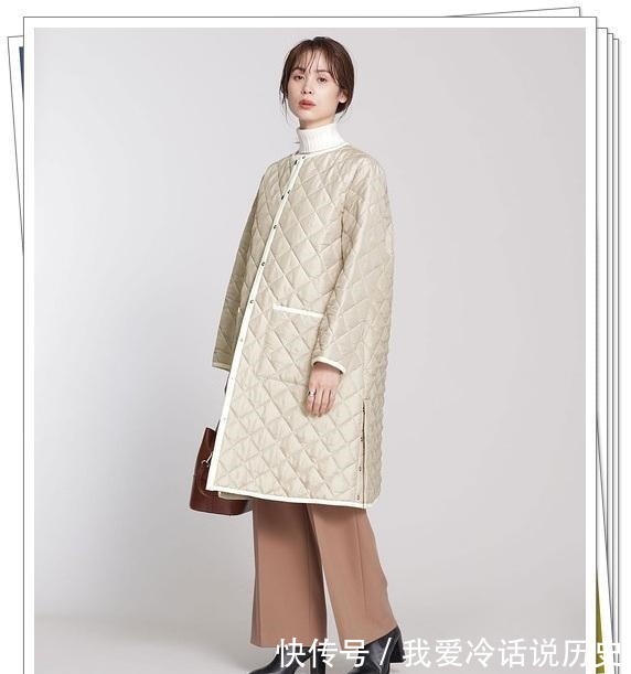 时尚 既轻松又美丽!5种百搭颜色“绗缝”棉服的30个穿搭示例!