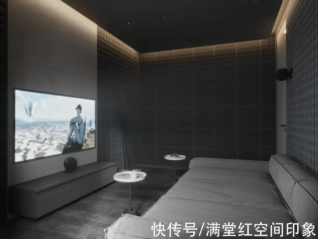 空间|经典色系的设计，展现出简约空间的艺术美感
