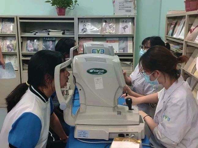 眼健康|视力筛查奉化关爱学生眼健康