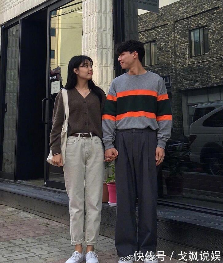 深色调 初秋情侣怎么穿,9套同色系搭配打造完美情侣装,日常又很简单