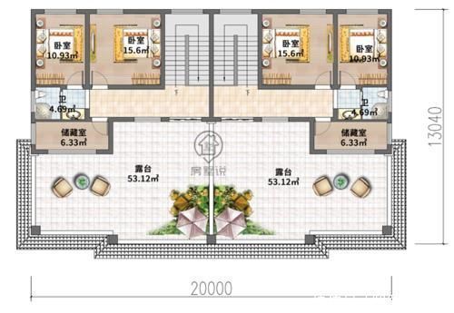卧室|别墅设计:风情别样的双拼欧式三层,归乡游子最念念不忘的还是TA!
