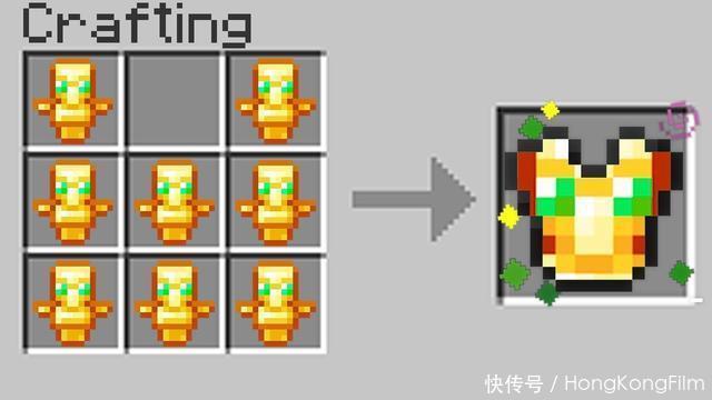 玩家|我的世界：玩家自制超实用“护甲”合成表，自定义“命令方块”！