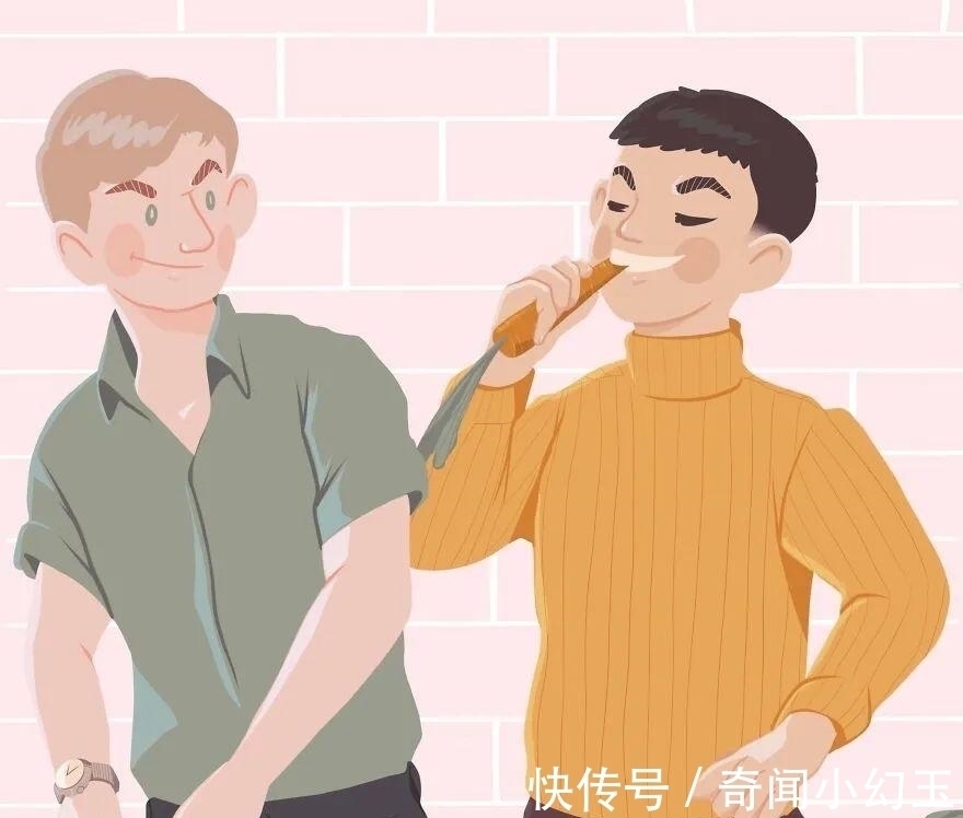 男性朋友!外国小哥用温情的插画,描绘出关于男人之间的浪漫,有点甜蜜