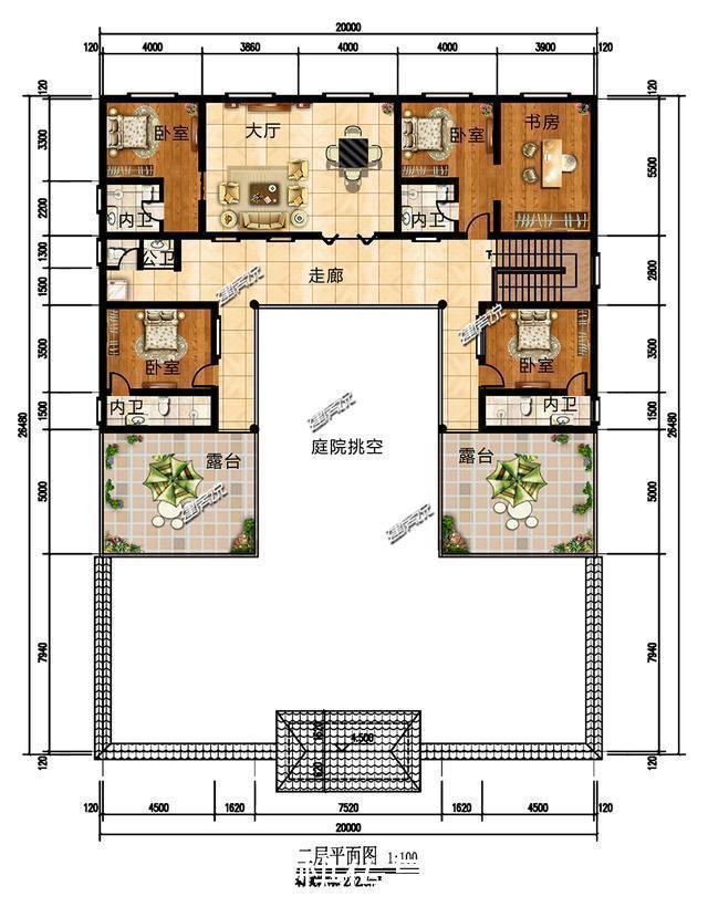 豪宅|四合院别墅才是中国真正的豪宅,庭院实景图,美呆了