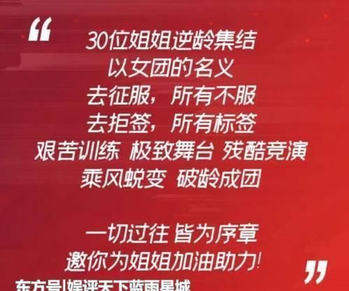 《乘风破浪的姐姐》神仙姐姐们世纪大战，2020最期待综艺