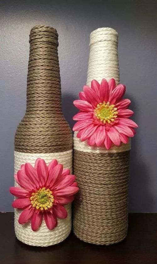 改造|DIY手工制作这是我见过最棒的酒瓶改造方案,好漂亮