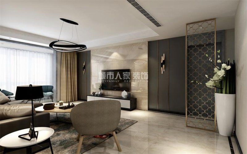 官方旗舰店|婆婆把132平米的房装修成这种现代风格,一进门就看呆了