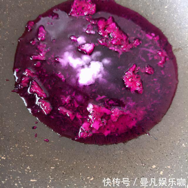 火龙果冻|火龙果冻西米撞奶,冰冰凉凉,健康甜品