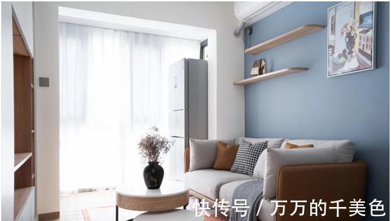 客厅|42㎡小户型,收纳与美学典范,超有格调