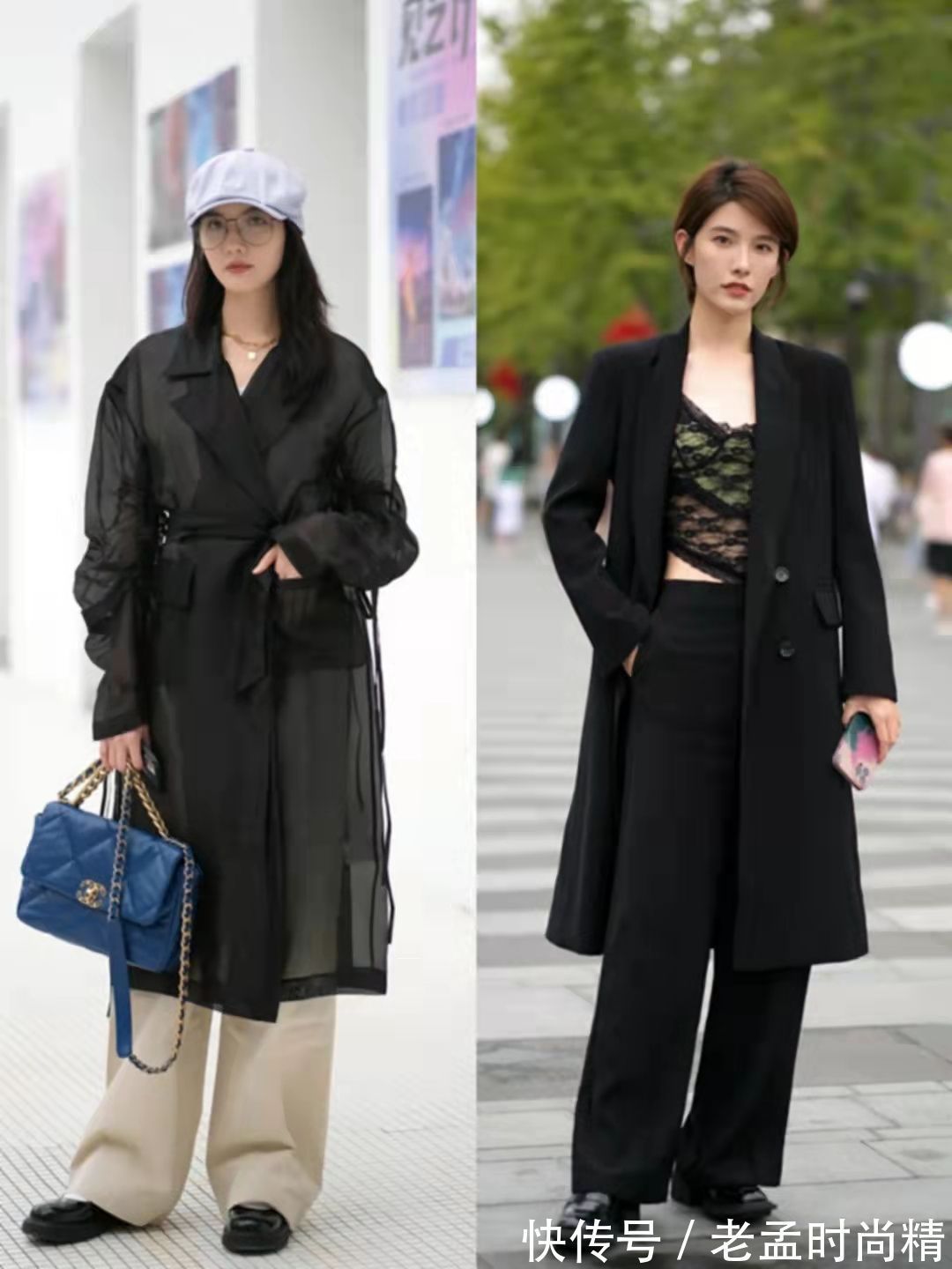 长风衣|40岁女人秋冬穿搭,没有“设计款+高跟鞋”也很潮,温度风度并存
