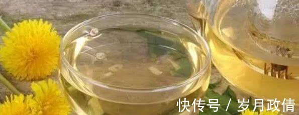 蒲公英水|蒲公英和它天生一对,喝一段时间后,肝脏或干净了,肾气也补满了