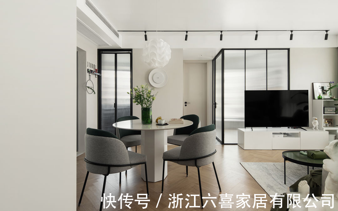 绿野仙踪|89㎡室内空间绿色设计丨婚房90配色绿野仙踪，清新又舒适