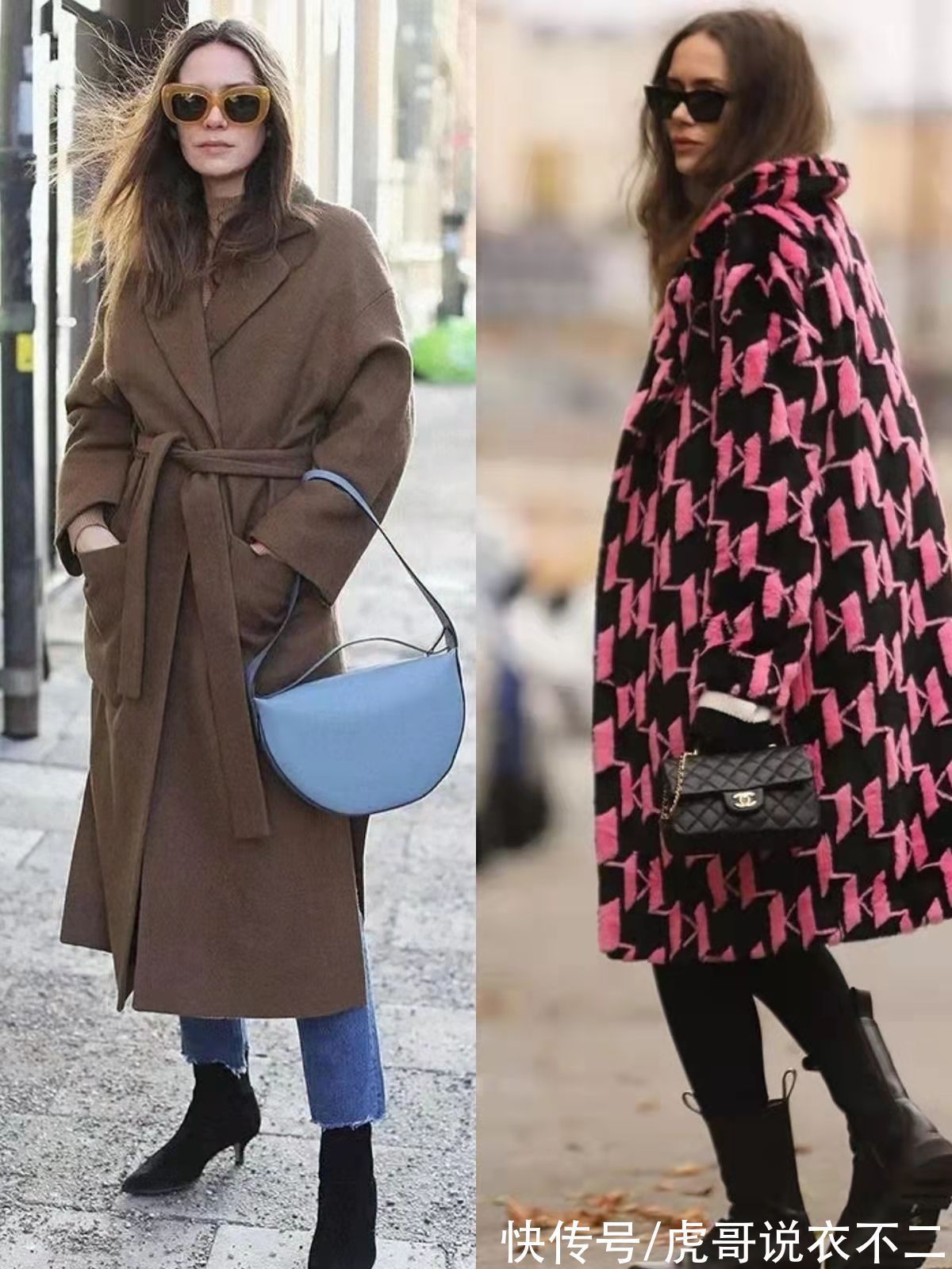 caroline 冬季还是穿“短靴”更时髦,万物皆可搭就算了,还兼顾温度与风度