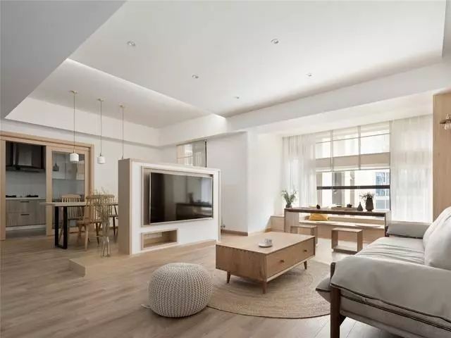 茶室|127㎡混搭新居，进门全景玄关，阳台改茶室，太迷人了