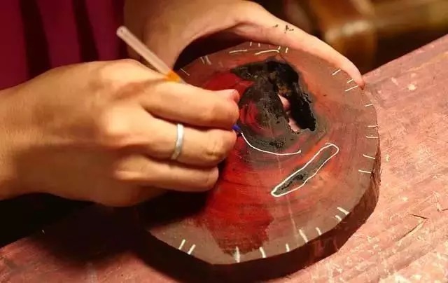 紫檀|紫檀从原木到手串全过程!图文并茂!