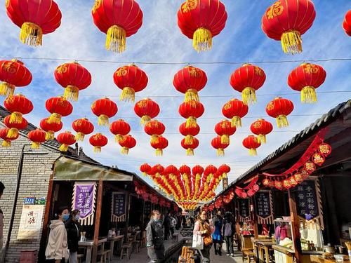 游民俗景点过大年