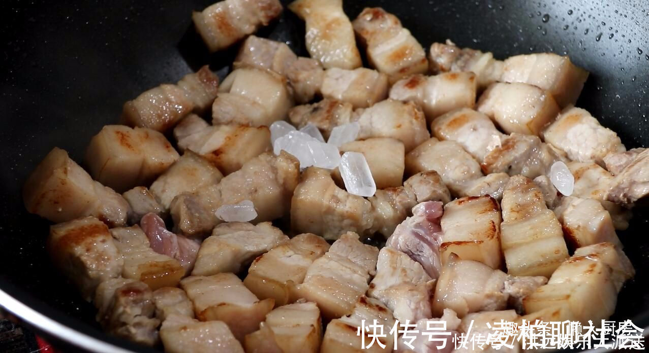 八爪鱼|不用焯水，不用炒糖色，用八爪鱼炖出来的红烧肉，肉香四溢