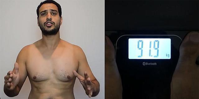 减重|大叔分别尝试运动和节食减肥,对比结果后,难怪有人宁愿饿肚子