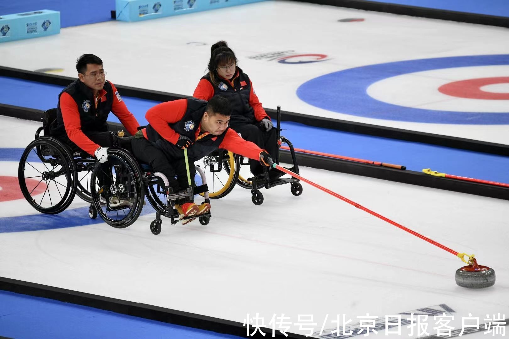 轮椅冰壶|击败美国队，中国队晋级轮椅冰壶世锦赛决赛