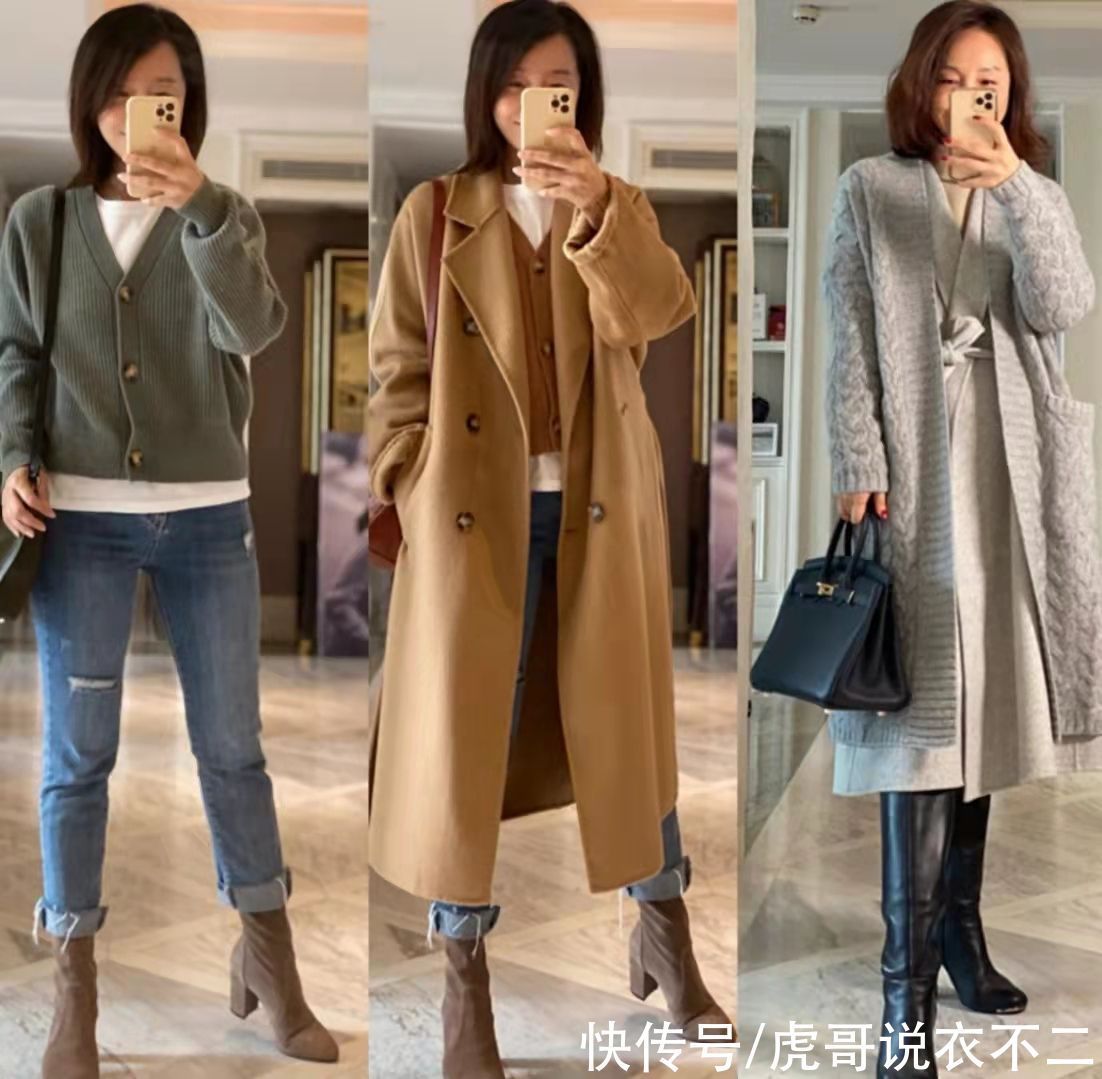 长风衣 这才是50岁普通人的穿衣榜样,不显老不扮嫩,舒适显贵可以照着穿