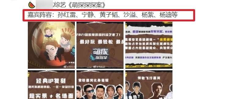 孙红雷爆笑破案综艺来袭,嘉宾清一色当红艺人,看见杨紫收视稳了