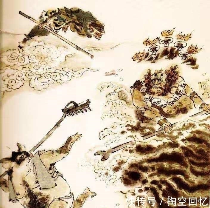 牛王#难怪八戒不怕牛王,原来他现出原型更可怕,玉帝和王母也跟着遭殃