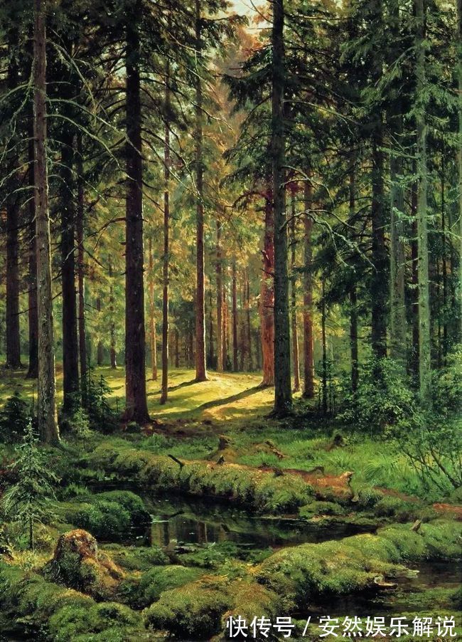 现实主义&俄罗斯杰出风景画家希施金的作品,诗一般的境界!