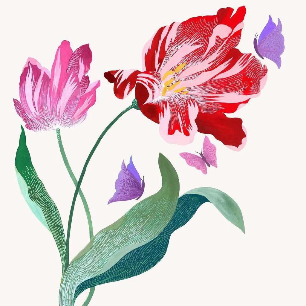  艺术家|水彩平涂，装饰效果太强了，自己动手画一幅，美到邻居羡慕嫉妒！