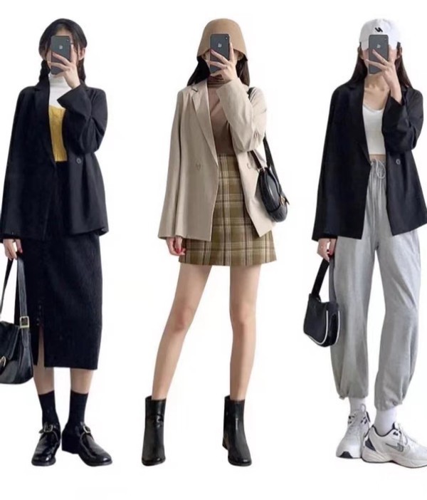 早春小个子不知道穿什么?24套穿搭示范真显腿长,时髦有气场