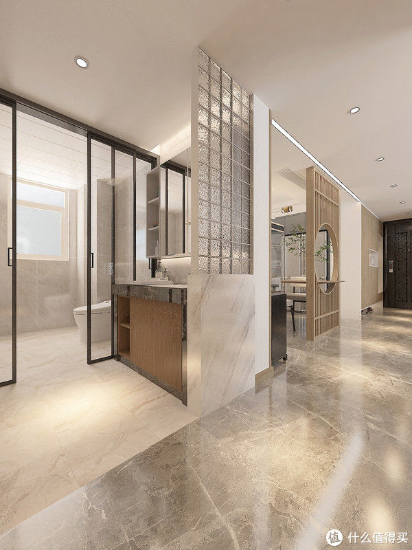 茶室|退休夫妻晒出自己的新房装修,新中式风格,简约有禅意,品味十足