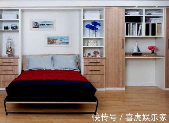 席梦思|小户型卧室放大床拥挤,设计“墙上床”吧,感觉卧室大一倍