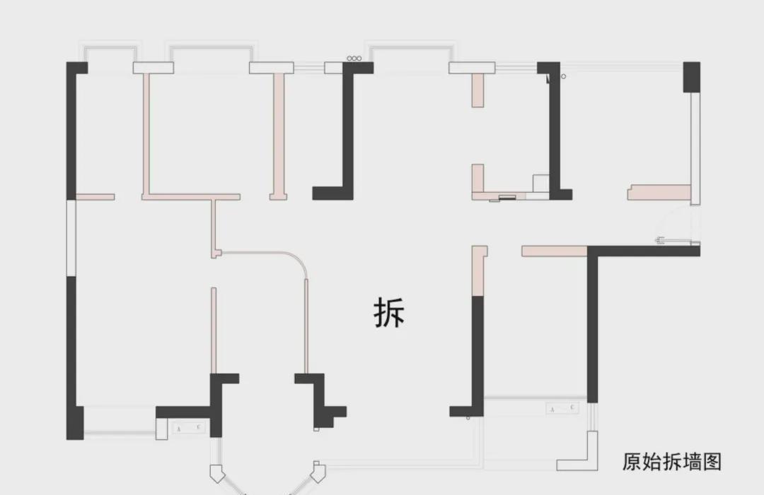 空间|五口人居住，她凭什么只留两间卧室？完工后，才发现有多实用