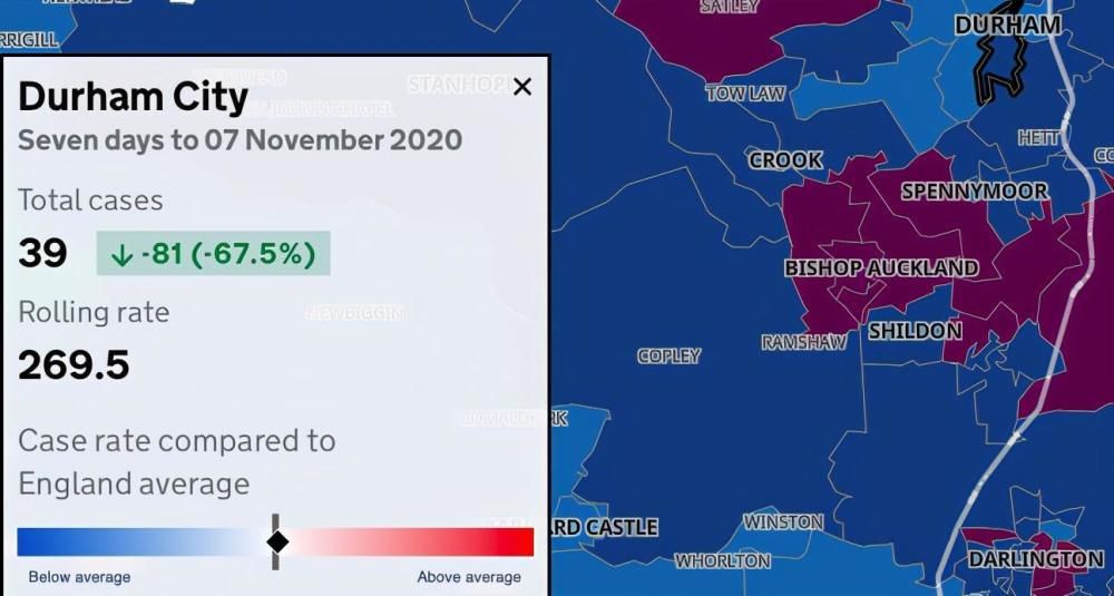 影响|英国二次封国难敌新冠？图解英国热门大学所在30个区域疫情形势对留学影响