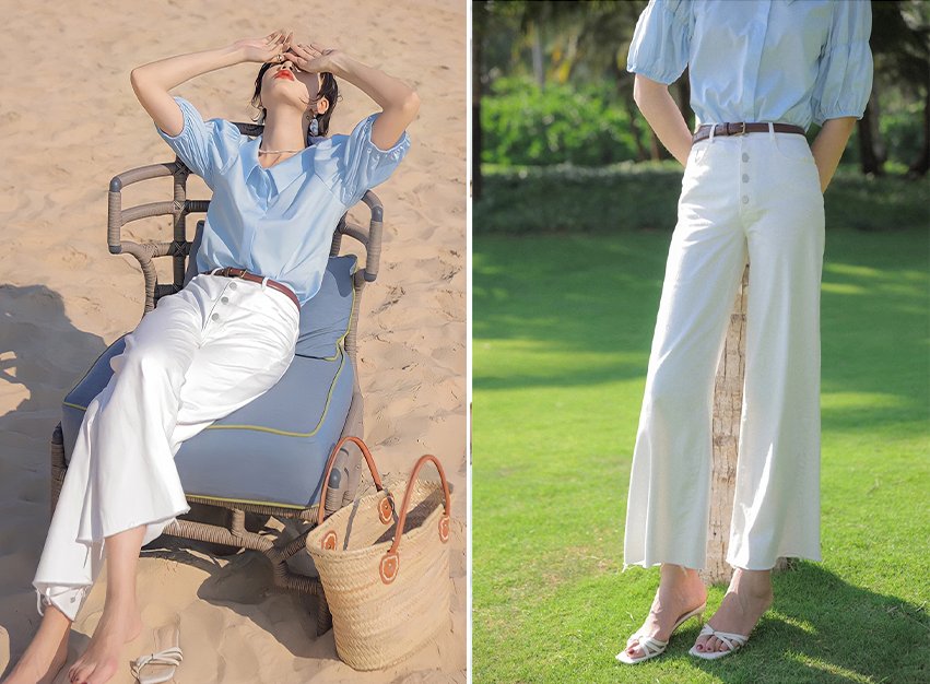 小凡|小个子女生如何挑选完美的裤子，这几点很关键