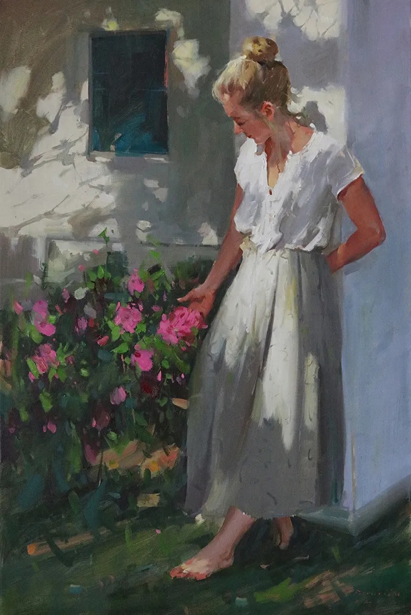 笔力独到，气势如虹，看看这二位的油画