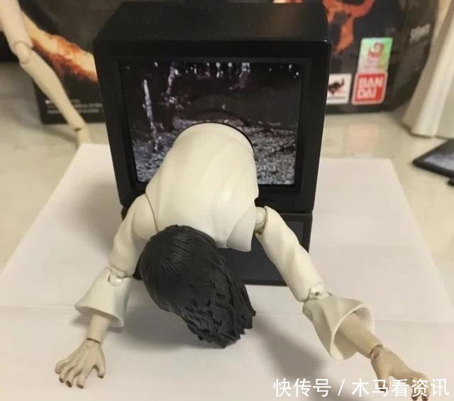 手办|胆小勿入手的《午夜凶铃》手办,贞子头发拆掉那一刻,我笑了……