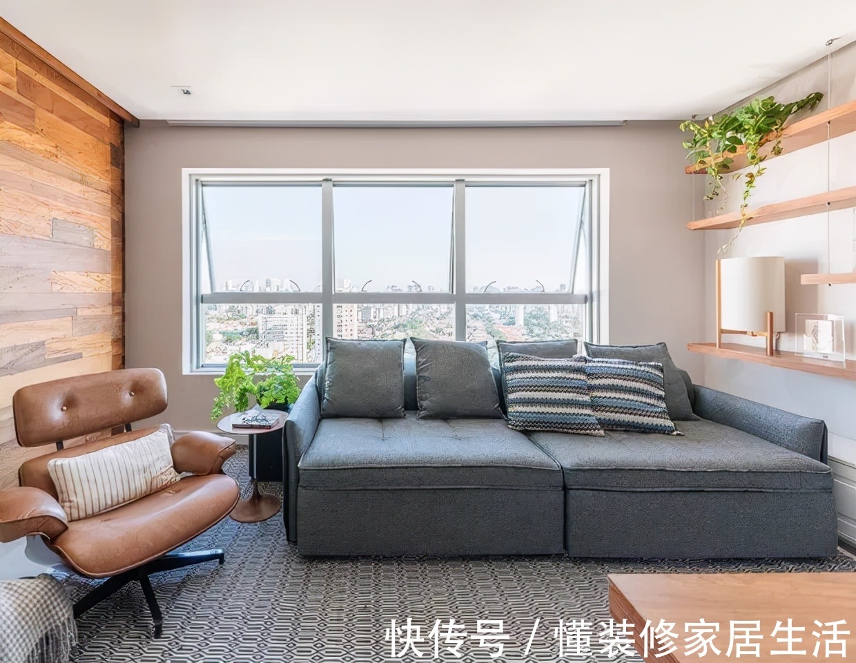 装修|房子买得好,装修没烦恼,80㎡不大,简约装修越看越舒适,减压