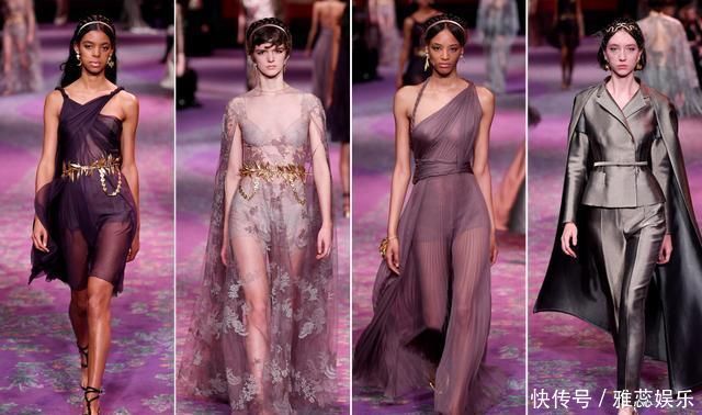 看完迪奥2020年发布的77套时装,我只想说4个字“金碧辉煌”